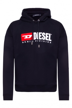 Logo-embroidered sweatshirt, zdjęcie 1 Logo-embroidered sweatshirt od Diesel